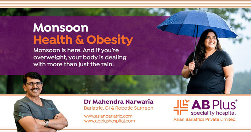 Monsoon Health and Obesity: Why the Rainy Season Hits Harder When You're Overweight